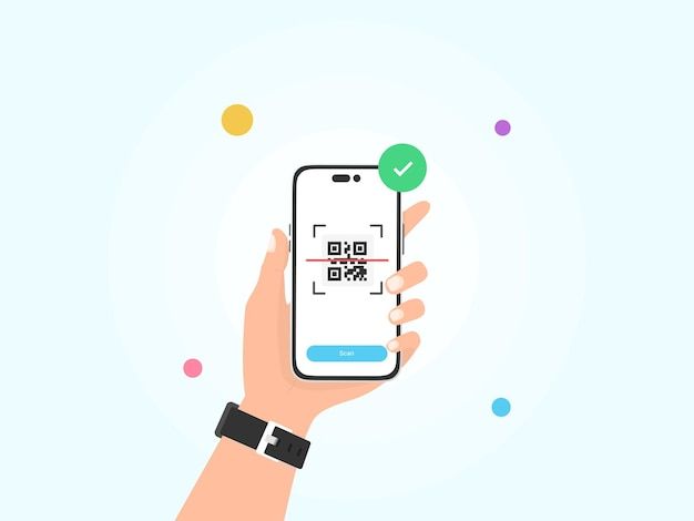 Premium Vector _ Smartphone scanning qr code concept illustration.jpeg